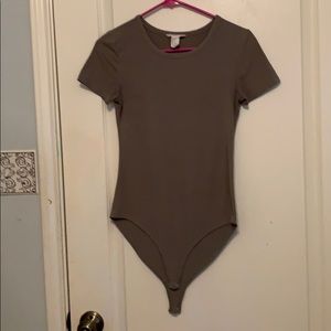 Olive bodysuit